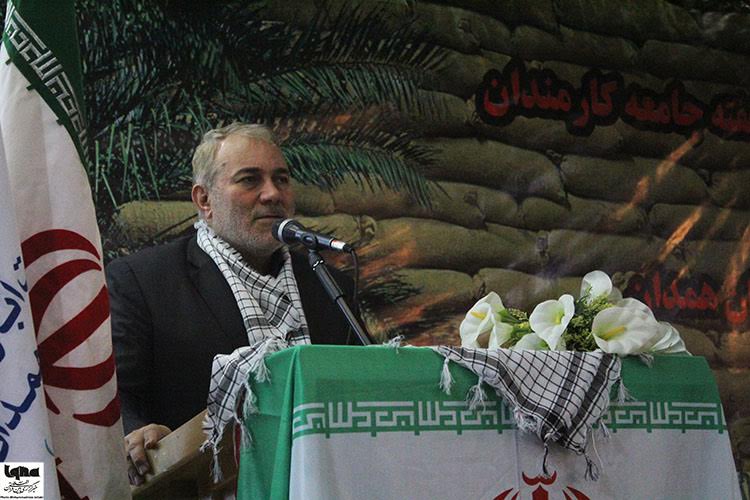 گزارش تصویری؛ یادواره 450شهید کارمند همدان