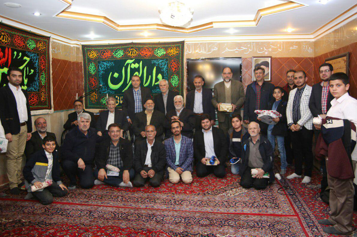 محفل قرآنی دارالقرآن شهید مرتضی کارگر سامانی