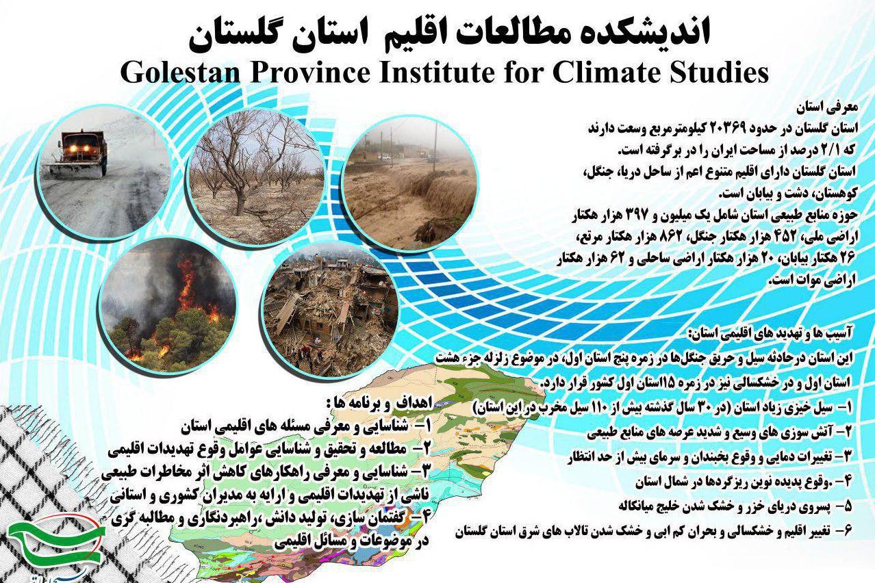 رونمایی از اندیشکده راهبردی &laquo;مطالعات اقلیم استان گلستان&raquo;