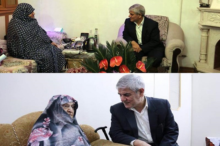 معاون استاندار آذربایجانشرقی با مادران دو شهید والامقام دفاع مقدس دیدار کرد معاون استاندار آذربایجانشرقی با مادران دو شهید والامقام دفاع مقدس دیدار کرد
