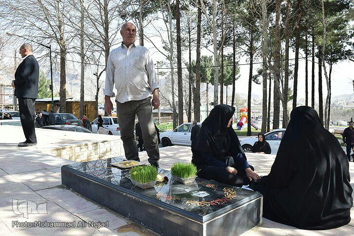 گزارش تصویری پنج&zwnj;شنبه آخر سال و  دیدار اهل قبور