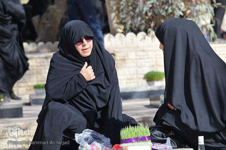 گزارش تصویری پنج&zwnj;شنبه آخر سال و  دیدار اهل قبور