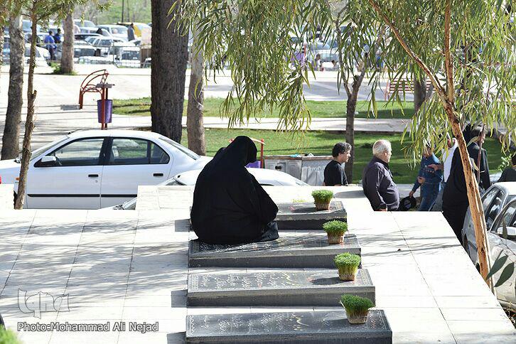 گزارش تصویری پنج&zwnj;شنبه آخر سال و  دیدار اهل قبور
