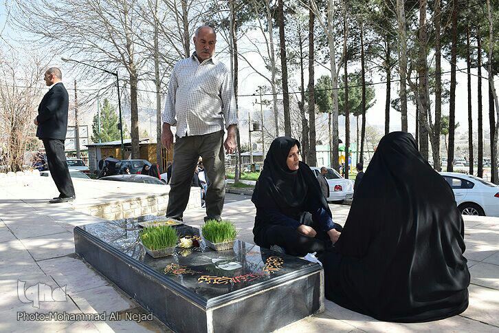 گزارش تصویری پنج&zwnj;شنبه آخر سال و  دیدار اهل قبور