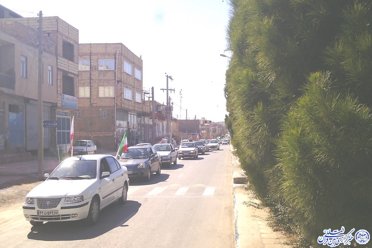 ادای احترام مسئولان شهرستان خوشاب به شهدا و تاکید بر ادامه راه آنان