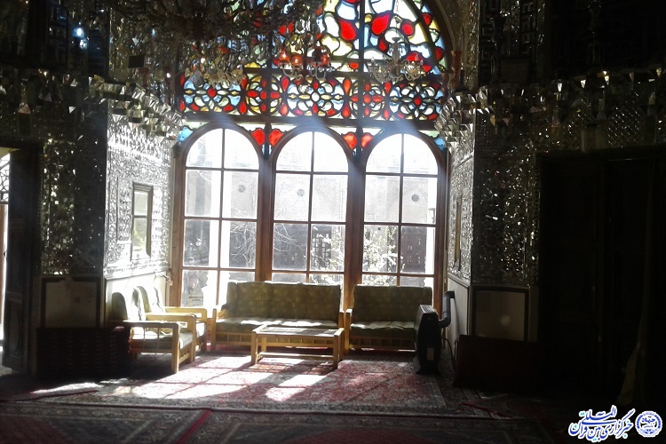 تکیه بیگلربیگی زیباترین آئینه&zwnj;کاری در کرمانشاه