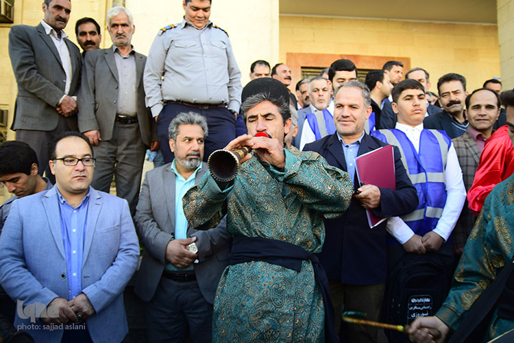آیین آغاز به کار ستاد خدمات سفر های نوروزی و افتتاح طرح ایمنی و سلامت مسافران نوروزی با حضور شهردار و رییس حلال احمر
