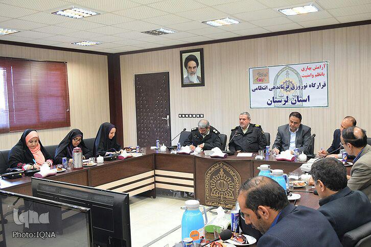 گزارش تصویری نشست خبری فرمانده انتظامی لرستان با اصحاب رسانه
