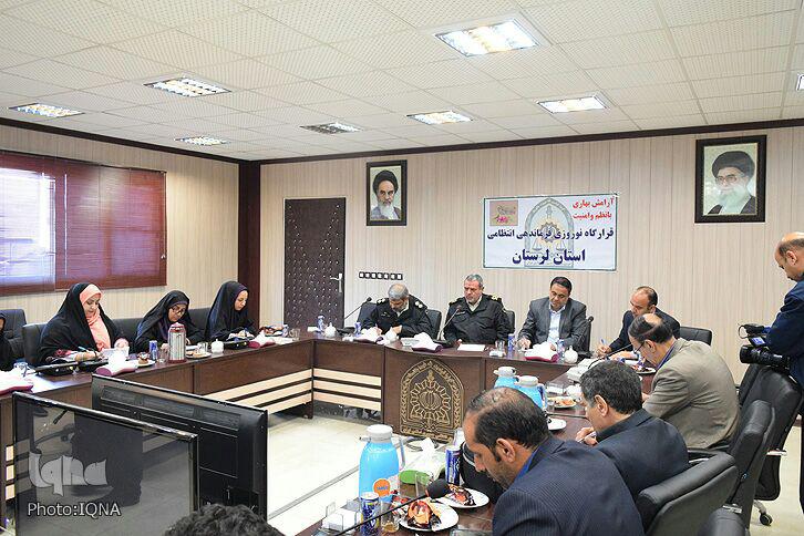 گزارش تصویری نشست خبری فرمانده انتظامی لرستان با اصحاب رسانه