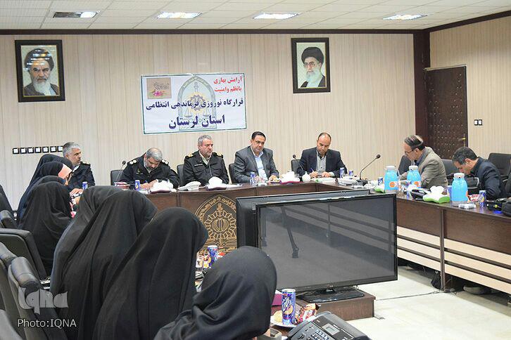 گزارش تصویری نشست خبری فرمانده انتظامی لرستان با اصحاب رسانه