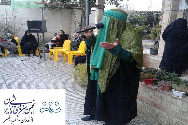 اجرای شبیه خوانی مجلس &laquo;حضرت موسی بن جعفر(ع) در هادی شهر + تصویر