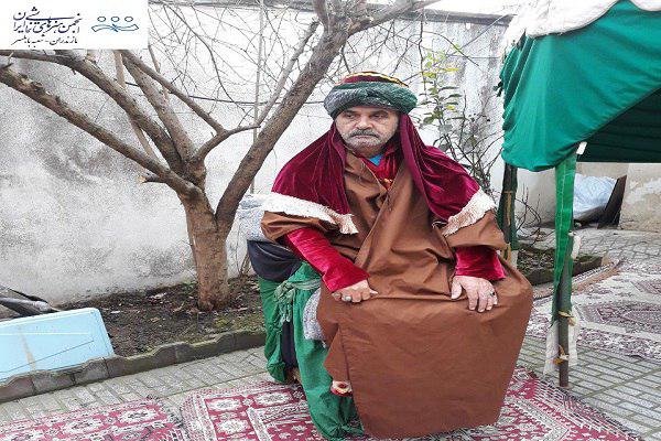 اجرای شبیه خوانی مجلس &laquo;حضرت موسی بن جعفر(ع) در هادی شهر + تصویر