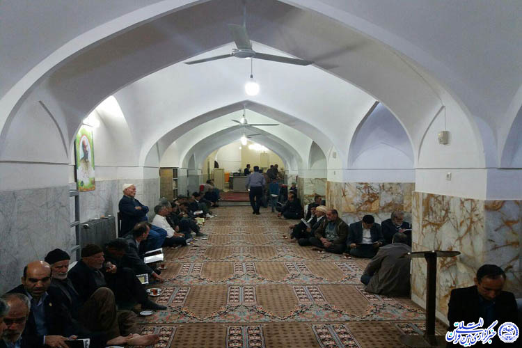 عکس/مراسم بزرگداشت شهیدگمنام در مسجد جامع بفروییه