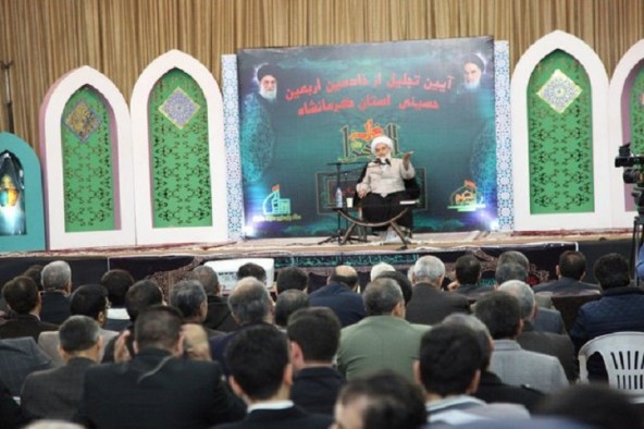 برگزاری آئین تجلیل از خادمین اربعین حسینی در کرمانشاه