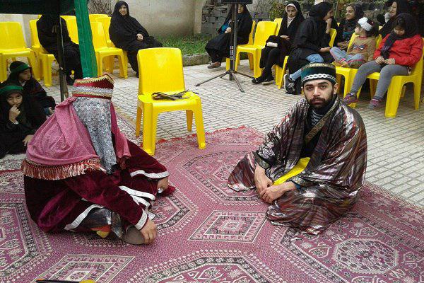 اجرای شبیه خوانی &laquo;امام حسن مجتبی (ع)&raquo; در بابلسر
