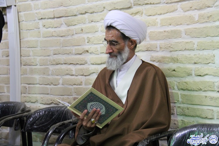 مراسم ترحیم استاد کبیری، قاری فقید چهارمحال و بختیاری