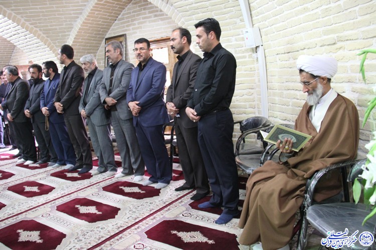 مراسم ترحیم استاد کبیری، قاری فقید چهارمحال و بختیاری