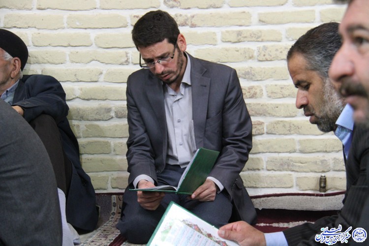 مراسم ترحیم استاد کبیری، قاری فقید چهارمحال و بختیاری