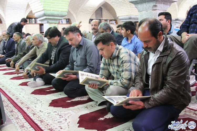 مراسم ترحیم استاد کبیری، قاری فقید چهارمحال و بختیاری