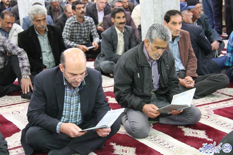 مراسم ترحیم استاد کبیری، قاری فقید چهارمحال و بختیاری
