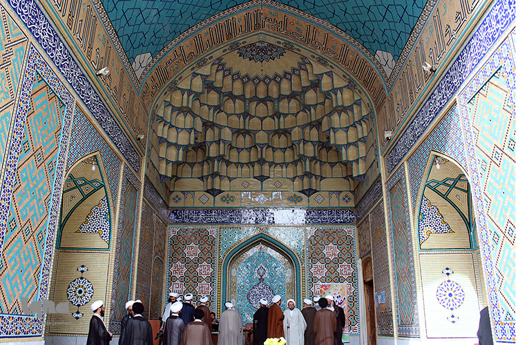مراسم تجلیل از اساتید حوزه علمیه استان اصفهان