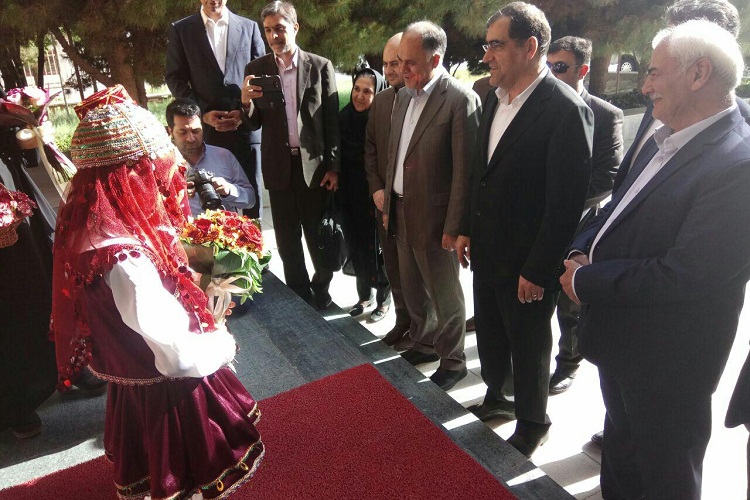 وزیر بهداشت وارد زاهدان شد وزیر بهداشت وارد زاهدان شد