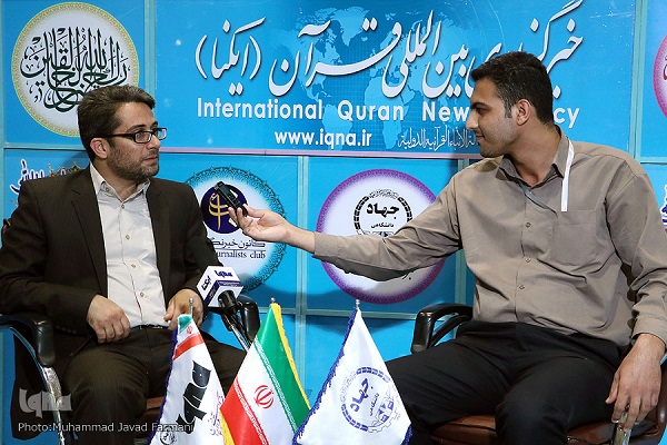 وحید نظریان در گفت و گو با ایکنا وحید نظریان در گفت و گو با ایکنا