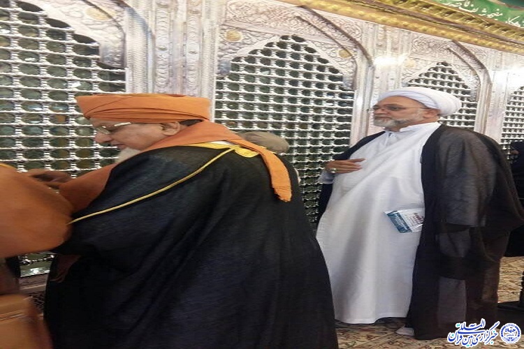 زیارت علمای اهل سنت هند از مسجد مقدس جمکران