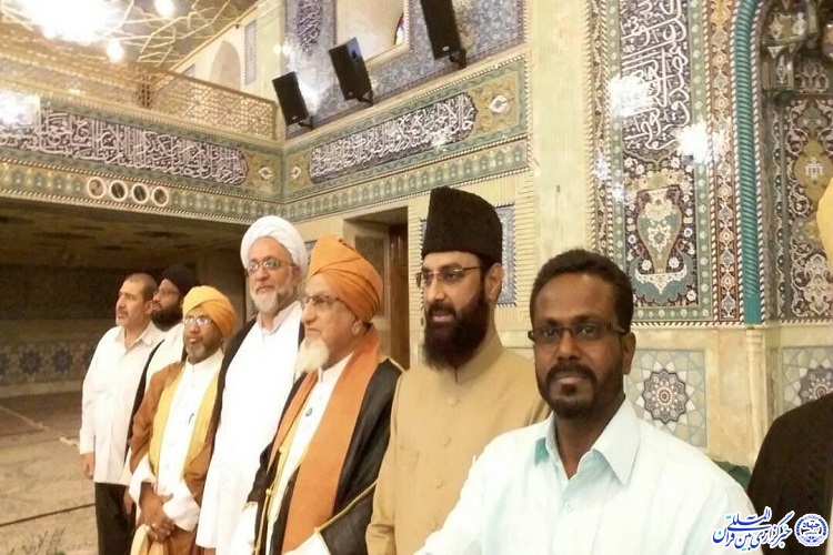 زیارت علمای اهل سنت هند از مسجد مقدس جمکران