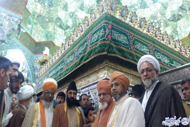 زیارت علمای اهل سنت هند از مسجد مقدس جمکران