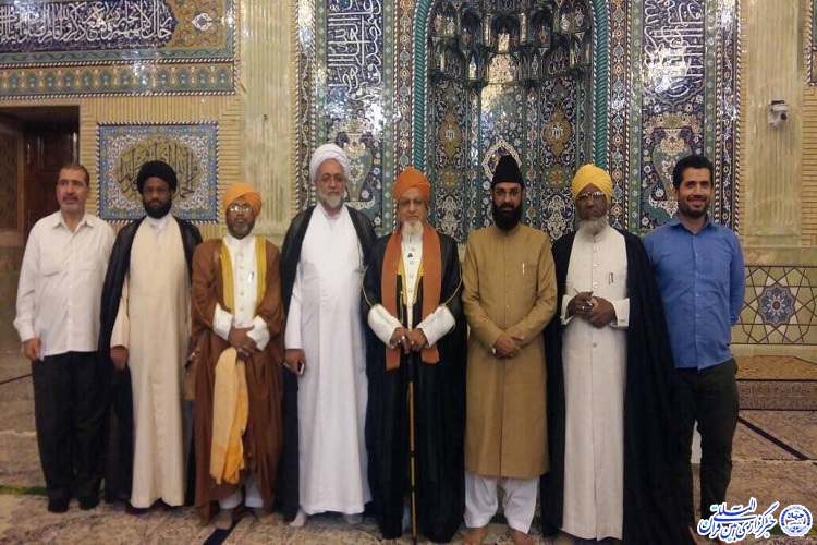 زیارت علمای اهل سنت هند از مسجد مقدس جمکران