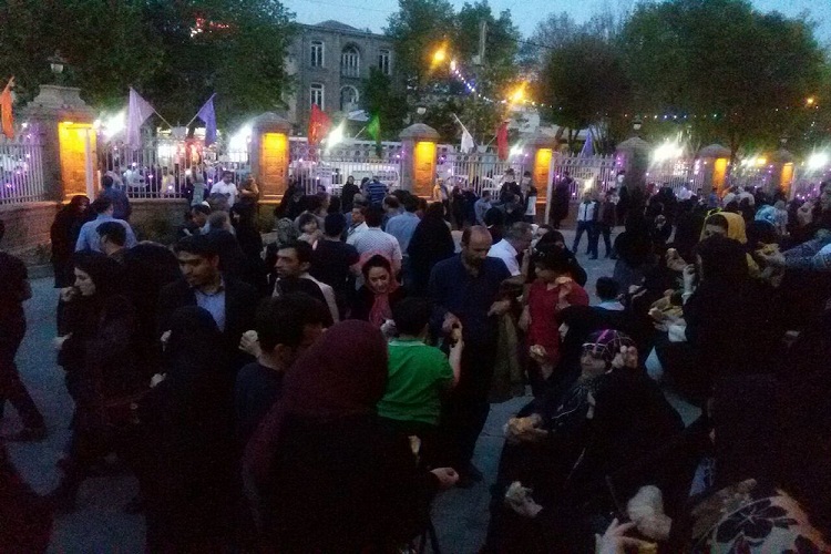 برگزاری جشن نیمه شعبان در تبریز+تصاویر