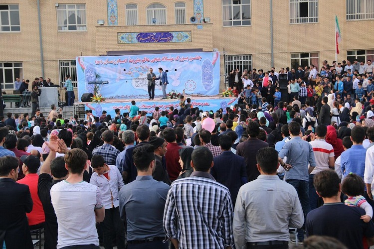 برگزاری جشن نیمه شعبان در تبریز+تصاویر