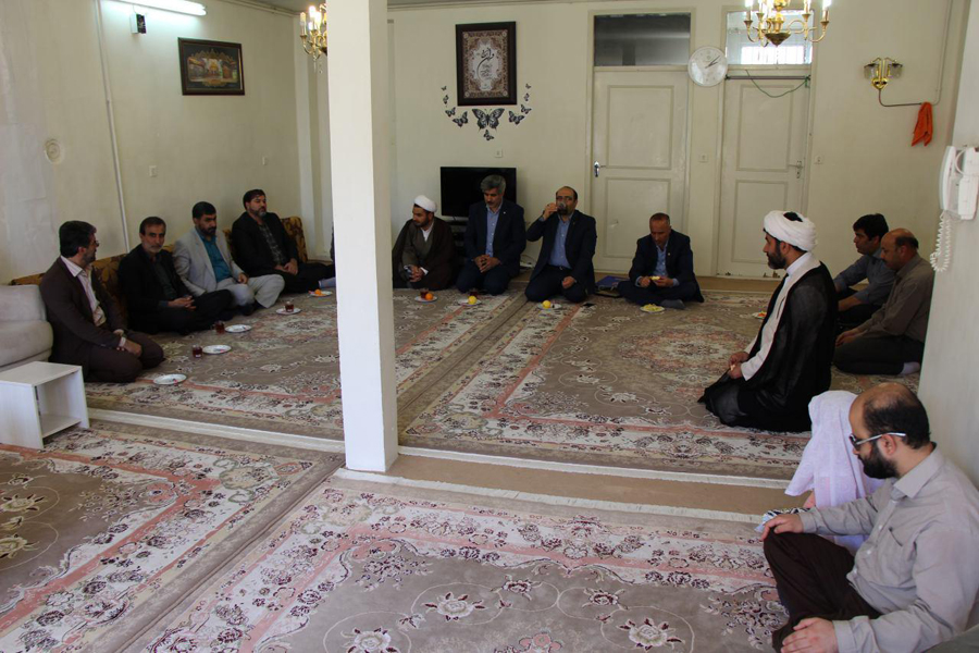 گزارش تصویری تجلیل از محمد بهرامی، برگزیده مسابقات قرآن روشندلان جهان اسلام