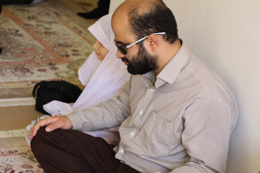 گزارش تصویری تجلیل از محمد بهرامی، برگزیده مسابقات قرآن روشندلان جهان اسلام