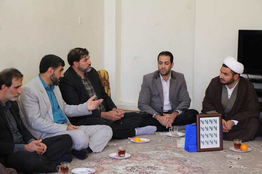 گزارش تصویری تجلیل از محمد بهرامی، برگزیده مسابقات قرآن روشندلان جهان اسلام