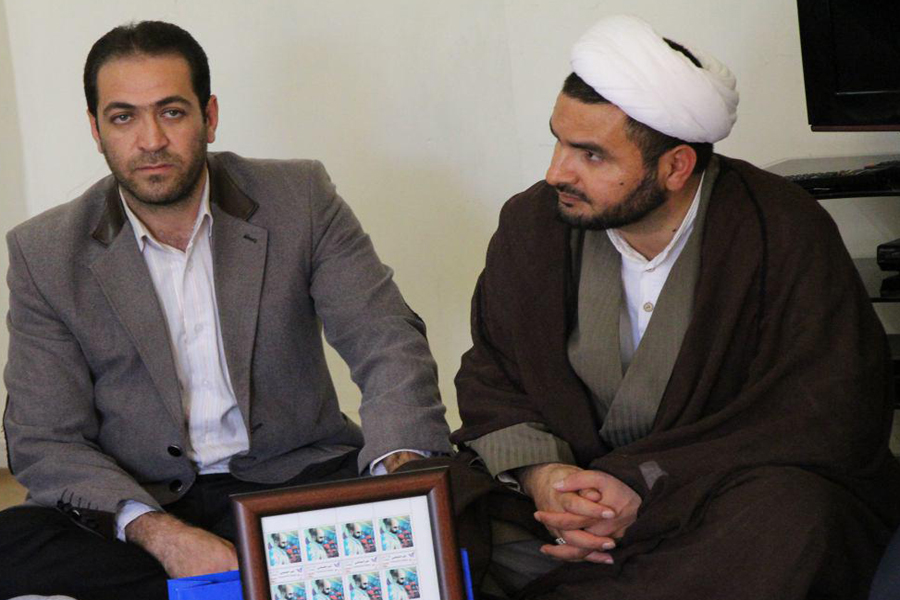 گزارش تصویری تجلیل از محمد بهرامی، برگزیده مسابقات قرآن روشندلان جهان اسلام
