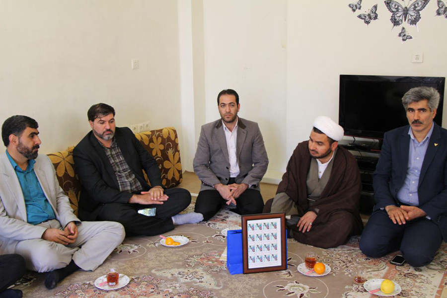 گزارش تصویری تجلیل از محمد بهرامی، برگزیده مسابقات قرآن روشندلان جهان اسلام