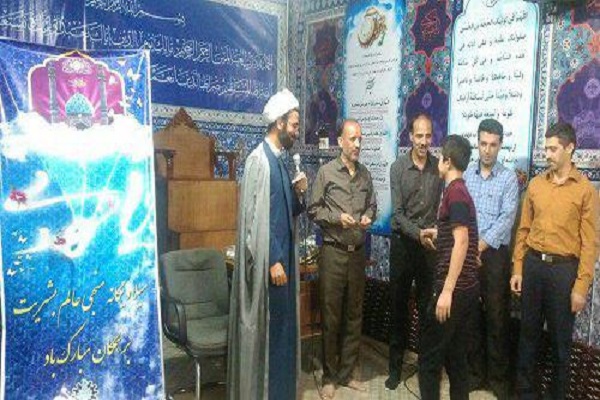 مکبرین مسجد و حسینیه قدس تقدیر شدند