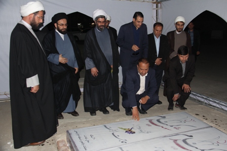 بازدید حجت‌الاسلام حسینی از محل برگزاری چهلمین دوره مسابقات سراسری قرآن
