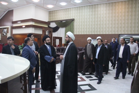 بازدید حجت‌الاسلام حسینی از محل برگزاری چهلمین دوره مسابقات سراسری قرآن