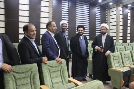 بازدید حجت‌الاسلام حسینی از محل برگزاری چهلمین دوره مسابقات سراسری قرآن