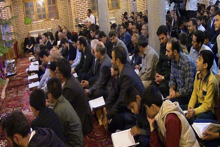 برگزاری محفل انس با قرآن در هشترود