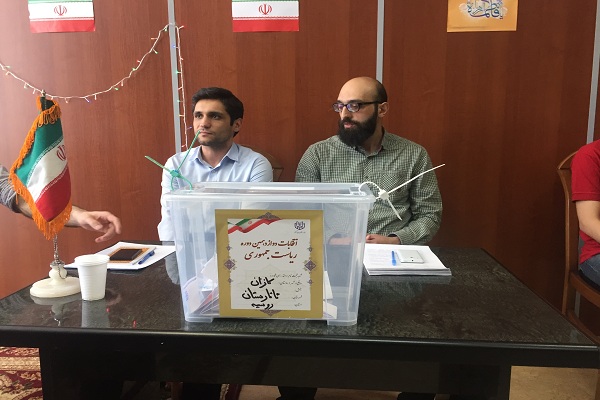 اعضای هیئت اعزامی جهاد دانشگاهی به قازان در انتخابات شرکت کردند