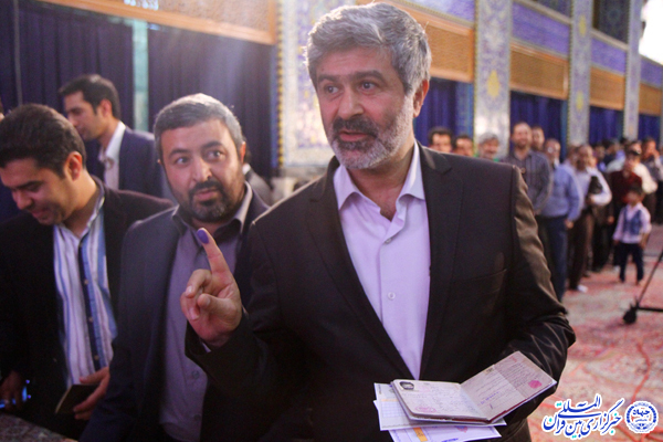 گزارش تصویری/حضور مسئولان استان یزد در انتخابات 96