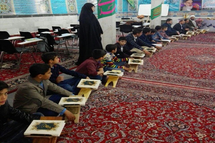 دیدار دانش‌آموزان طرح استعدادهای قرآنی همدان با دانش‌آموزان زنجانی