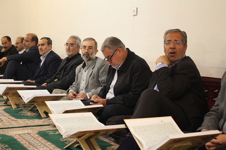 برگزاری جلسه تفسیر قرآن ویژه مدیران آذربایجان‌شرقی+ تصاویر