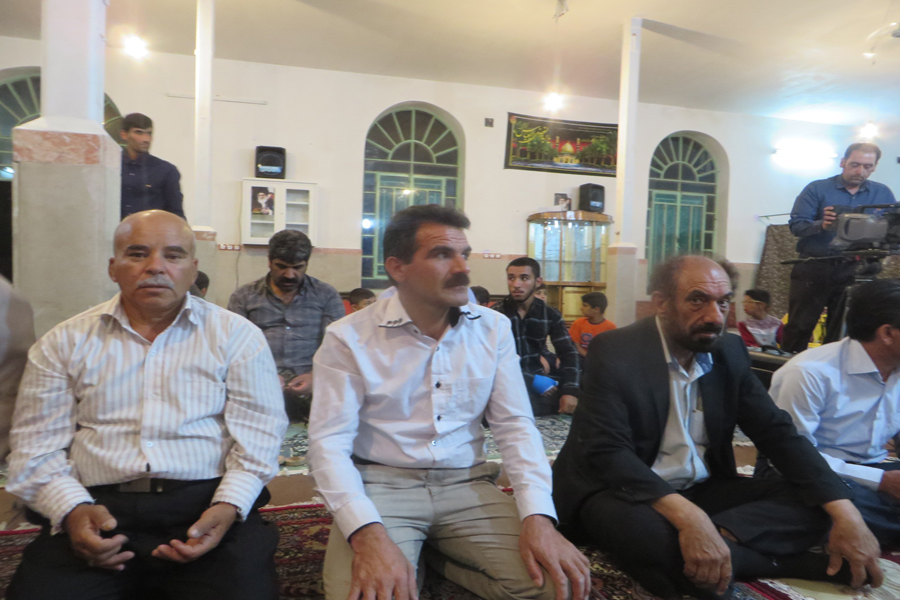 برگزاری برنامه تفسیر قران در مسجد امام رضا(ع) روستای کهریز خرم‌آباد