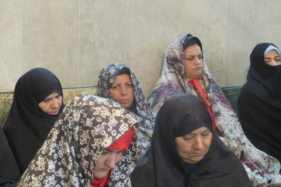 برگزاری برنامه تفسیر قران در مسجد امام رضا(ع) روستای کهریز خرم‌آباد