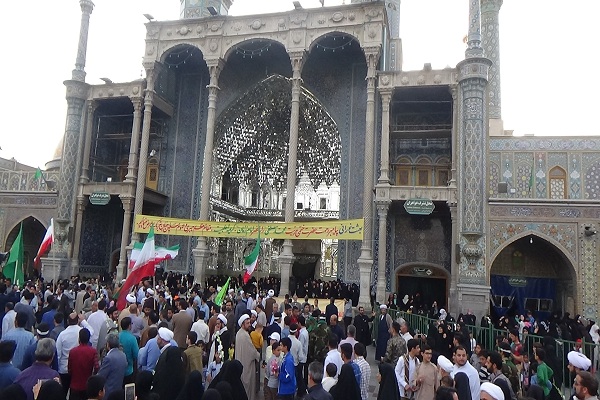 تصاویری از جشن بزرگ مبعث در قم